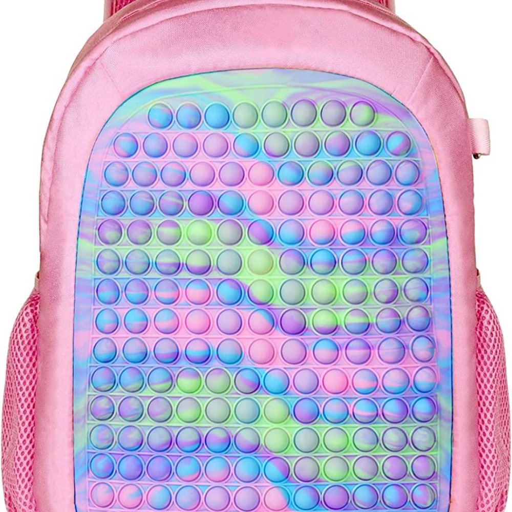 New Pop School Backpack for Girls or Boys, Large Capacity Lightweight BackPack - Picture 8 of 8